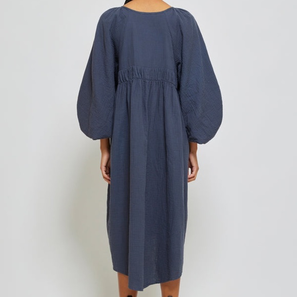 Atelier Delphine Maeve Dress Gray S - Picture 2 of 7